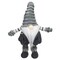 Northlight Bouncy Gnome Figure Christmas Decoration - 18" - Gray and White